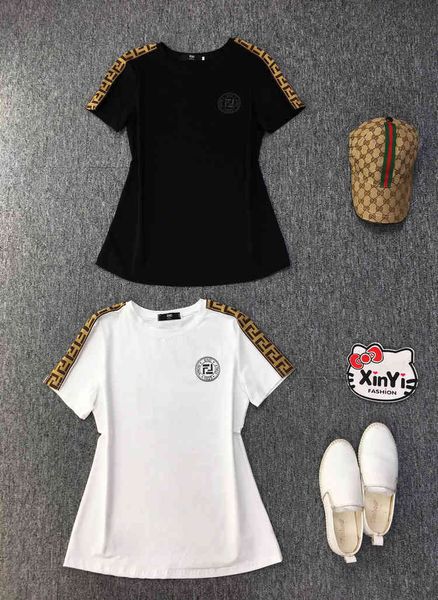 2022 factory wholesale new model summer leisure pure cotton sportswear women's short sleeve two-piece set european fashion, Black
2022 factory wholesale new model summer leisure pure cotton sportswear women's short sleeve two-piece set european fashion, Black