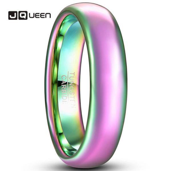 wedding rings jqueen 6mm electroplated color dome tungsten carbide ring men's women fashion jewelry gift, Slivery;golden
wedding rings jqueen 6mm electroplated color dome tungsten carbide ring men's women fashion jewelry gift, Slivery;golden