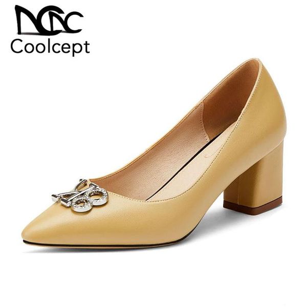 dress shoes coolcept 2021 women metal fashion pumps size 33-48 pointed toe office ladies high heel woman shallow female, Black
dress shoes coolcept 2021 women metal fashion pumps size 33-48 pointed toe office ladies high heel woman shallow female, Black