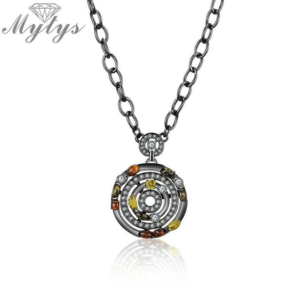 pendant necklaces mytys black gun round necklace for women antique retro fashion colorful crystal setting statement unique design, Silver
pendant necklaces mytys black gun round necklace for women antique retro fashion colorful crystal setting statement unique design, Silver
