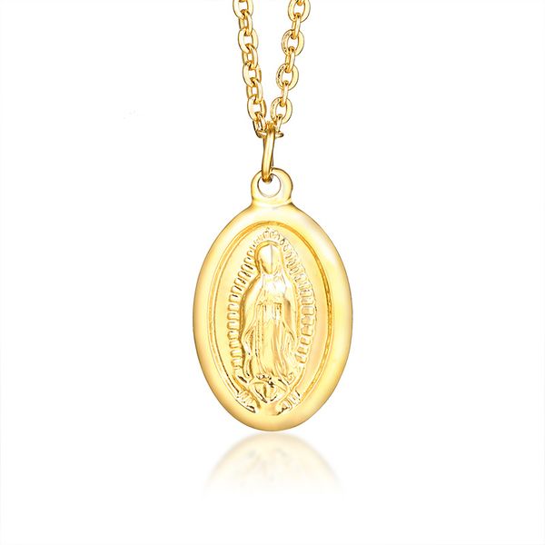 virgin mary necklace women pendant virgen de gold color our lady of guadalupe catholic gift, Silver
virgin mary necklace women pendant virgen de gold color our lady of guadalupe catholic gift, Silver