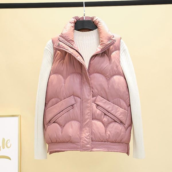 women's vests isenmal women sleeveless vest winter warm plus size 2xl down cotton padded jacket female veats mandarin collar, Black;white
women's vests isenmal women sleeveless vest winter warm plus size 2xl down cotton padded jacket female veats mandarin collar, Black;white