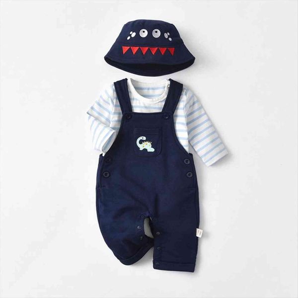 yg brand childrens wear spring and autumn baby long sleeve t shirt dinosaur strap pants hat fashion suit, three p, White
yg brand childrens wear spring and autumn baby long sleeve t shirt dinosaur strap pants hat fashion suit, three p, White