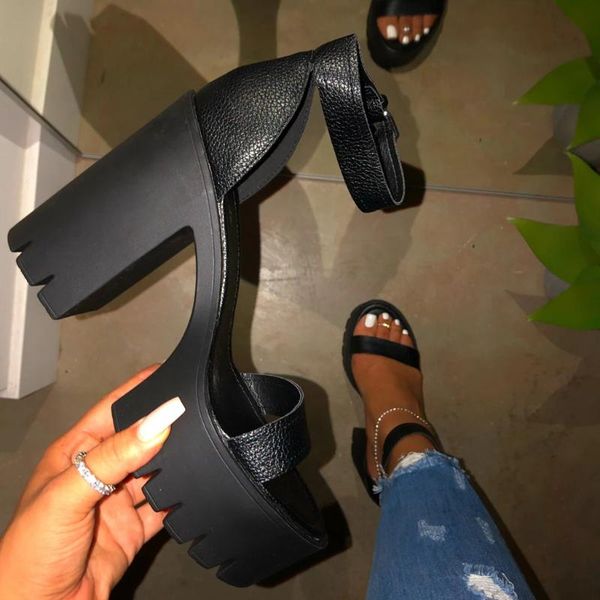 women's ladies roman style large size high heels sandals casual shoes women open toes sandals#g20 dress, Black
women's ladies roman style large size high heels sandals casual shoes women open toes sandals#g20 dress, Black