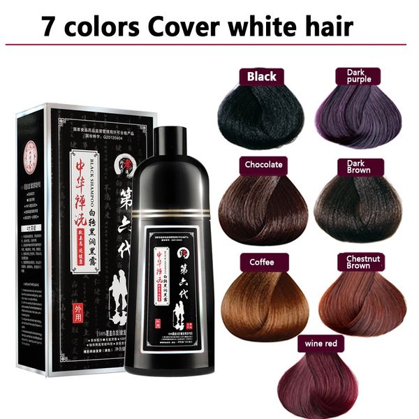 7 colors organic natural fast hair dye only 5 minutes noni plant essence brown hair color dye shampoo for cover gray white hairs
7 colors organic natural fast hair dye only 5 minutes noni plant essence brown hair color dye shampoo for cover gray white hairs