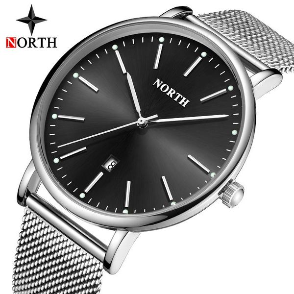 wristwatches men watches north fashion business simple quartz steel mesh sport waterproof relogio masculino, Slivery;brown
wristwatches men watches north fashion business simple quartz steel mesh sport waterproof relogio masculino, Slivery;brown