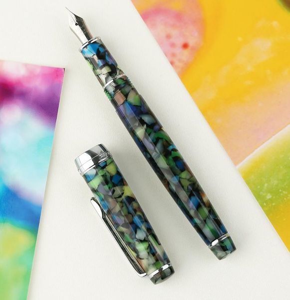 fountain pen moon 2 gemstone green acrylic resin iridium ef/f/small bent writing gift set for business office pens
fountain pen moon 2 gemstone green acrylic resin iridium ef/f/small bent writing gift set for business office pens