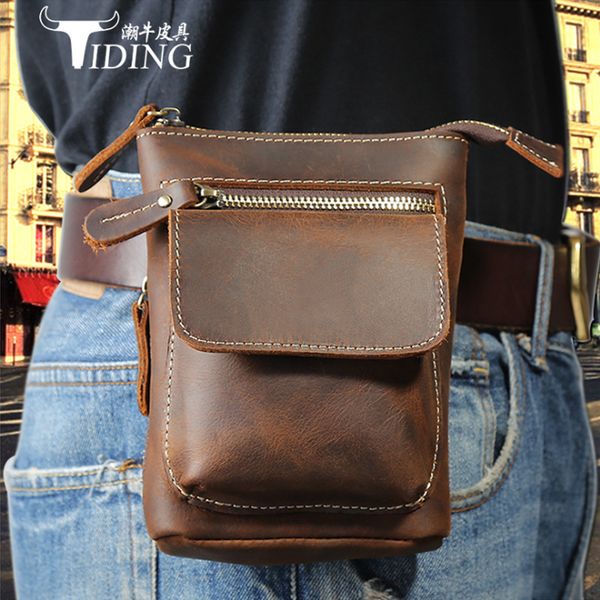 waistbags packs luggage leather men's one shoulder messenger bag crazy horse mobile phone camera hanging outdoor wearing belt small wai
waistbags packs luggage leather men's one shoulder messenger bag crazy horse mobile phone camera hanging outdoor wearing belt small wai