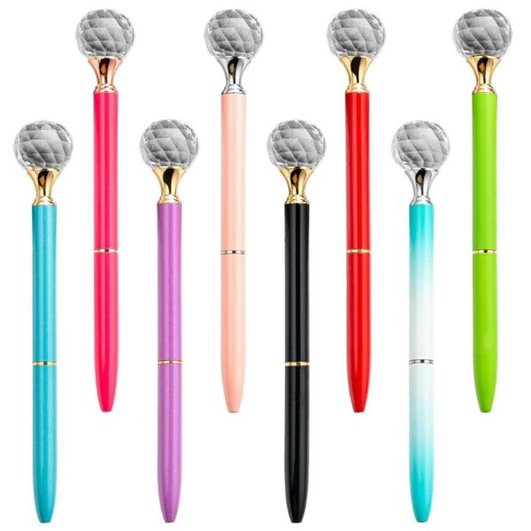 ballpoint pens 10pcs/lot -selling big diamond crystal ball pen promotion with printed custom logo, Blue;orange
ballpoint pens 10pcs/lot -selling big diamond crystal ball pen promotion with printed custom logo, Blue;orange