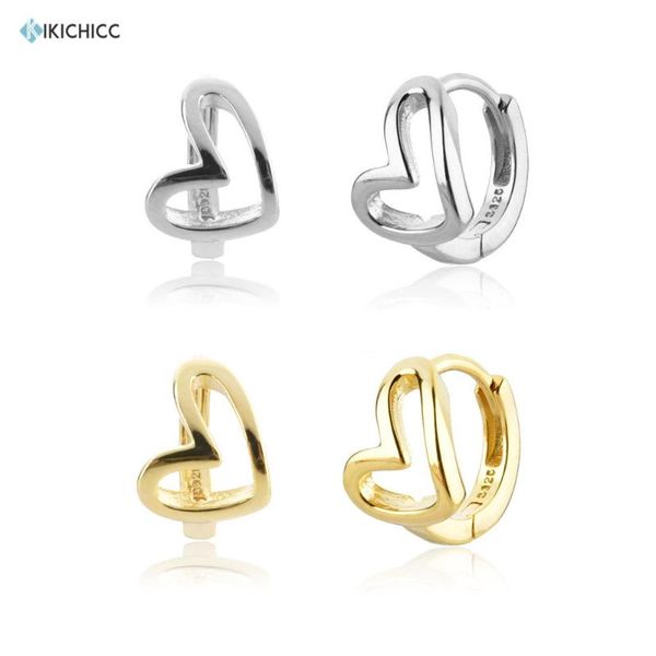 hoop & huggie kikichicc 925 sterling silver gold heart hoops huggies women fne jewelry clips piercing luxury female rock punk jewels, Golden;silver
hoop & huggie kikichicc 925 sterling silver gold heart hoops huggies women fne jewelry clips piercing luxury female rock punk jewels, Golden;silver