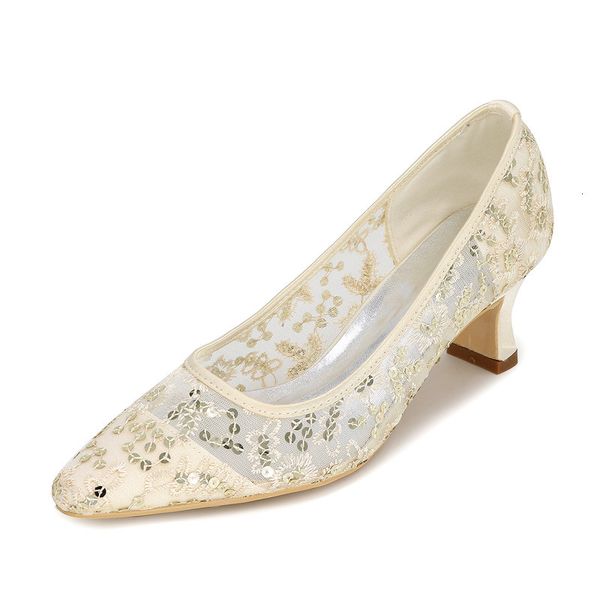 sandals mid heels lace wedding shoes women round toe slip on sequin heeled bridal evening formal party dress pumps abcr, Black
sandals mid heels lace wedding shoes women round toe slip on sequin heeled bridal evening formal party dress pumps abcr, Black