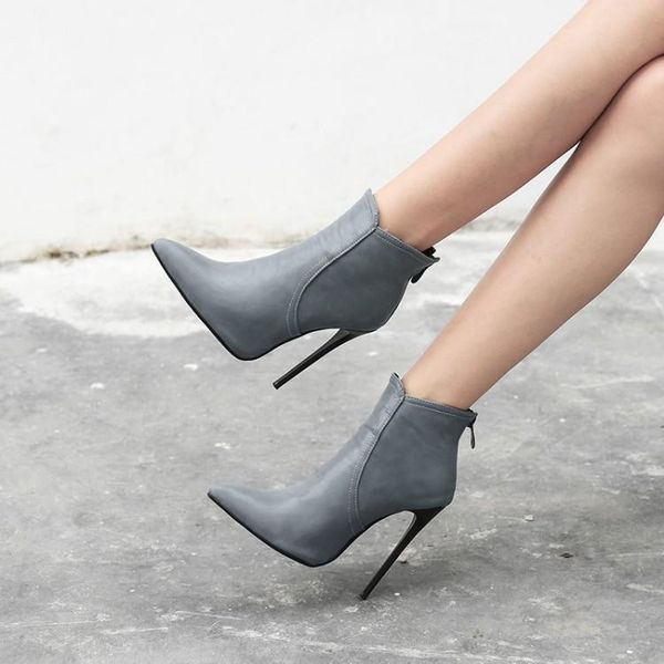 boots oversized ma'am fine heel short pure color fashion boot barrel high, Black
boots oversized ma'am fine heel short pure color fashion boot barrel high, Black