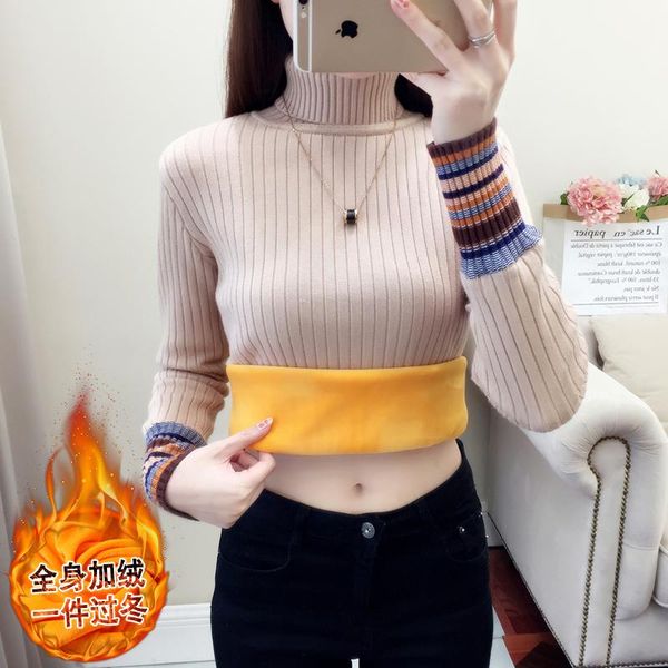 women's sweaters sweater sets female winter han edition thickening render unlined upper garment inside take and wool, White;black
women's sweaters sweater sets female winter han edition thickening render unlined upper garment inside take and wool, White;black
