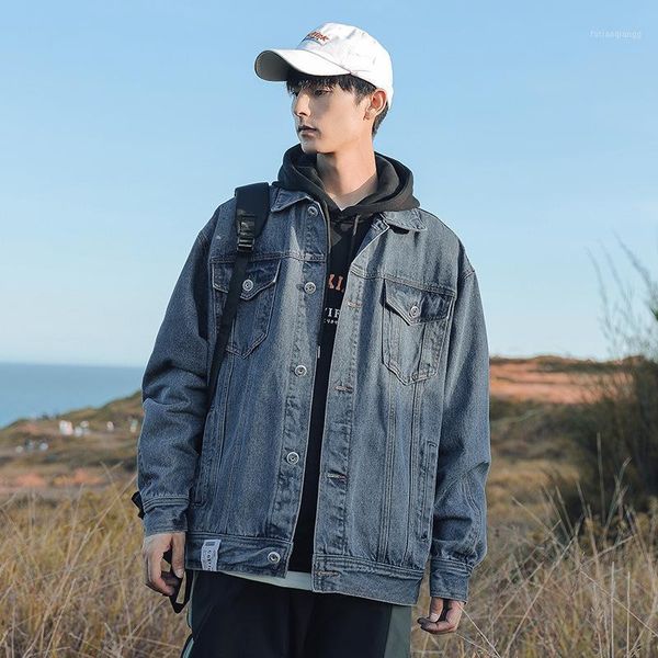 men denim jackets holes jean jacken streetwear casual coats cotton outwear thin men's, Black;brown
men denim jackets holes jean jacken streetwear casual coats cotton outwear thin men's, Black;brown