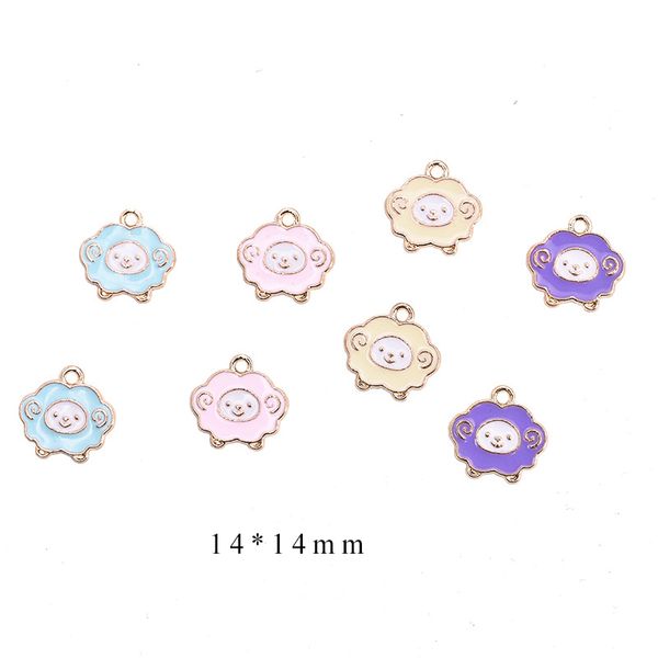 20pcs/lot diy 14*14mm sheep handmade oil enamel charms design for jewelry making earring bracelet or necklace, Bronze;silver
20pcs/lot diy 14*14mm sheep handmade oil enamel charms design for jewelry making earring bracelet or necklace, Bronze;silver