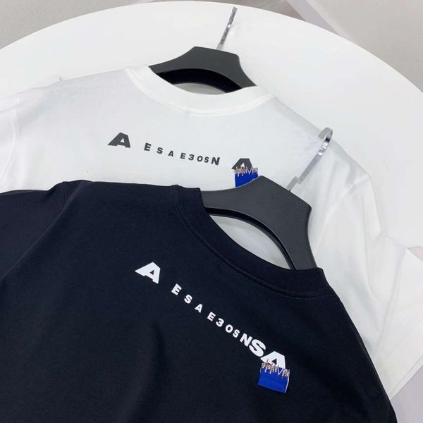 spring and summer korean street fashion irregular embroidery short-sleeved men's and women's t shirts, White
spring and summer korean street fashion irregular embroidery short-sleeved men's and women's t shirts, White