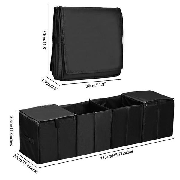 backseat trunk organizer suv car foldable cargo storage bag with 4 pockets oxford fabric box case interior
backseat trunk organizer suv car foldable cargo storage bag with 4 pockets oxford fabric box case interior