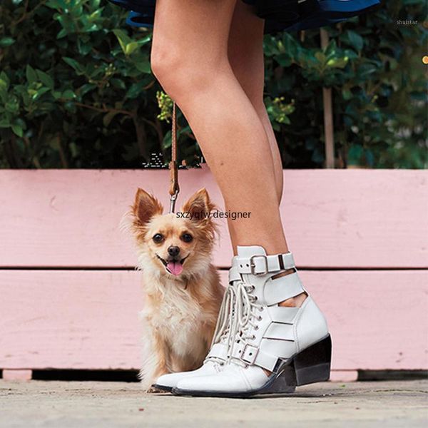 boots genuine leather women spring autunm ankle cuts out lace up chunky high heels shoes gladiator party dress woman1, Black
boots genuine leather women spring autunm ankle cuts out lace up chunky high heels shoes gladiator party dress woman1, Black