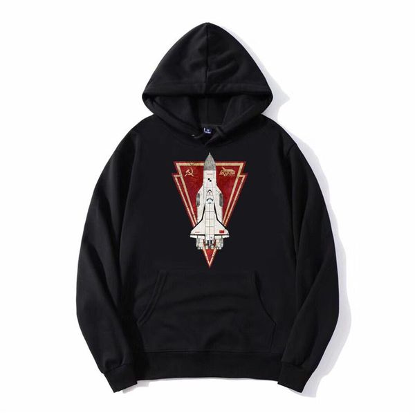 men's hoodies & sweatshirts bypah hoodie soviet space programm russia ussr buran men hooded sweatshirt fleece streetwear jacket, Black
men's hoodies & sweatshirts bypah hoodie soviet space programm russia ussr buran men hooded sweatshirt fleece streetwear jacket, Black