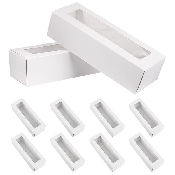 gift wrap yardwe 10pcs white paper containers intact shape cookie boxes cupcake with clear window for gift-giving
gift wrap yardwe 10pcs white paper containers intact shape cookie boxes cupcake with clear window for gift-giving
