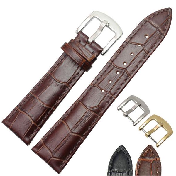 watch bands watchbands men black brown genuine leather soft strap band silver gold metal pin buckle accessories 19mm 20mm 21mm 22mm
watch bands watchbands men black brown genuine leather soft strap band silver gold metal pin buckle accessories 19mm 20mm 21mm 22mm