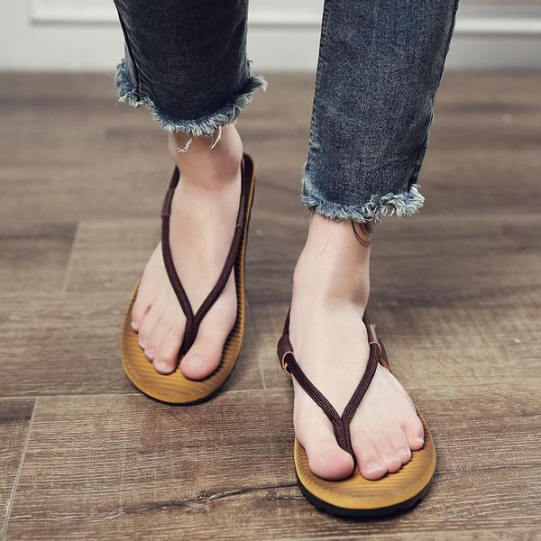 slippers 2021 summer flip-flops casual large size men gentleman non-slip roman beach shoes indestructible fashion sandals, Black
slippers 2021 summer flip-flops casual large size men gentleman non-slip roman beach shoes indestructible fashion sandals, Black