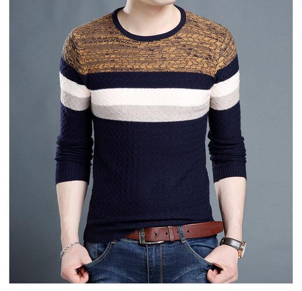 men's sweaters pullovers knitwear fashionable versatile long sleeve comfort 2021 men autumn winter o-neck clothing slim fit, White;black
men's sweaters pullovers knitwear fashionable versatile long sleeve comfort 2021 men autumn winter o-neck clothing slim fit, White;black