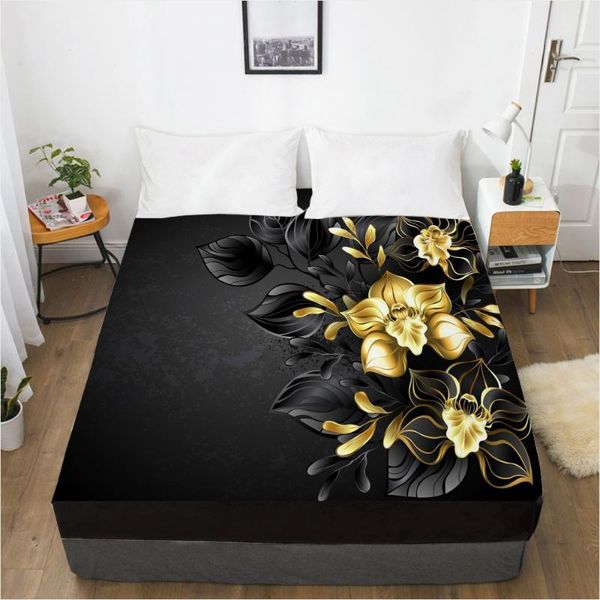 sheets & sets 3d hd luxury digital printing custom bed sheet with elastic,fitted queen king black golden flower bedding mattress cover
sheets & sets 3d hd luxury digital printing custom bed sheet with elastic,fitted queen king black golden flower bedding mattress cover