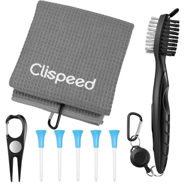 golf training aids clispeed 8pcs accessories towel brush tool kit colorfast tee divot (gray)
golf training aids clispeed 8pcs accessories towel brush tool kit colorfast tee divot (gray)