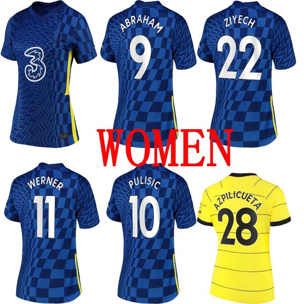 women soccer jerseys lukaku pulisic ziyech havertz kante cfc werner abraham chilwell mount jorginho 2021 2022 girls football shirt ladies 21, Black;yellow
women soccer jerseys lukaku pulisic ziyech havertz kante cfc werner abraham chilwell mount jorginho 2021 2022 girls football shirt ladies 21, Black;yellow