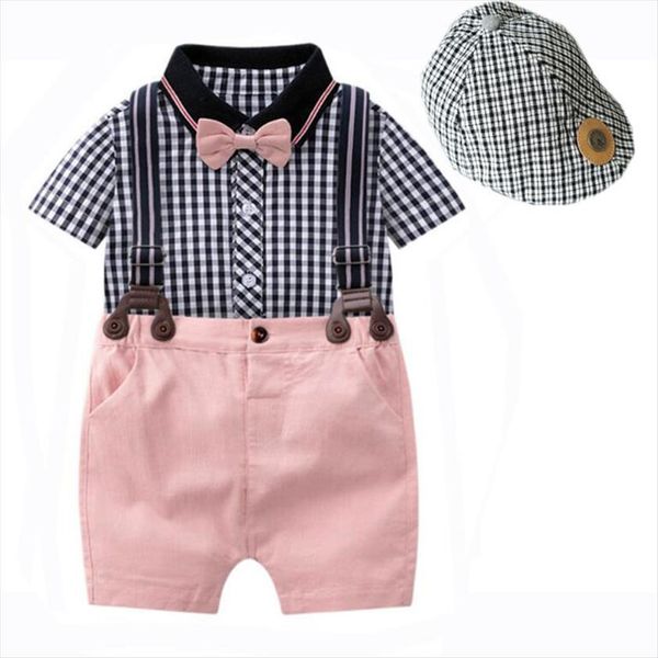 fashion gentleman baby boy summer clothes set 100% cotton cap romper 2pcs wedding party birthday kids outfits clothing suit, White
fashion gentleman baby boy summer clothes set 100% cotton cap romper 2pcs wedding party birthday kids outfits clothing suit, White