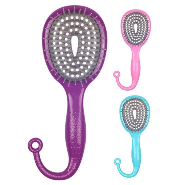 massage detangle hairbrush men women wet comb professional hair brush scalp for salon hairdressing tools brushes, Silver
massage detangle hairbrush men women wet comb professional hair brush scalp for salon hairdressing tools brushes, Silver