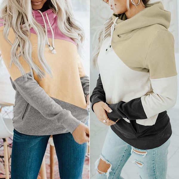 women's color block long sleeve drawstring pullover hoodie stand collar sweatshirt sweater large loose with pocket racing jackets, Black;red
women's color block long sleeve drawstring pullover hoodie stand collar sweatshirt sweater large loose with pocket racing jackets, Black;red