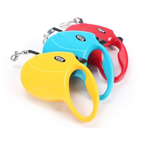 dog collars & leashes pet accessories automatic retractable 5m rope leash for puppy roulettes by flexy lead dogs walking leads