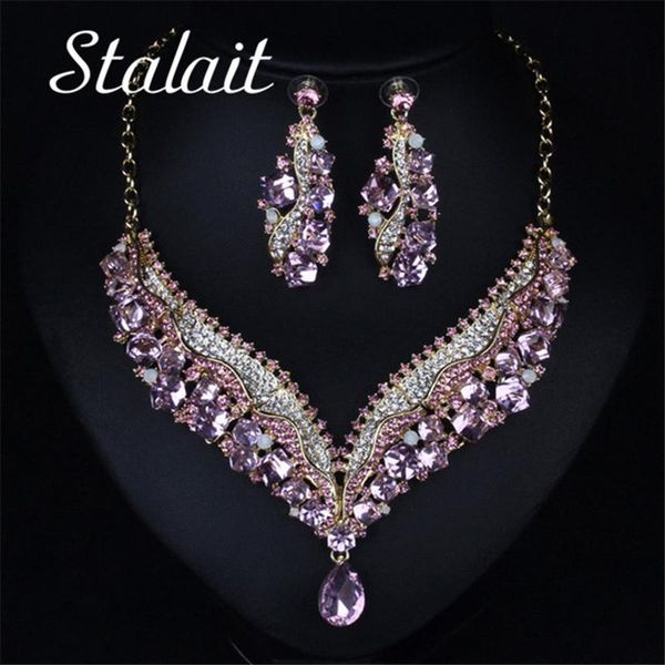 earrings & necklace gorgeous wing shape bridal jewelry sets geometric crystal gold color choker women brides party, Silver
earrings & necklace gorgeous wing shape bridal jewelry sets geometric crystal gold color choker women brides party, Silver