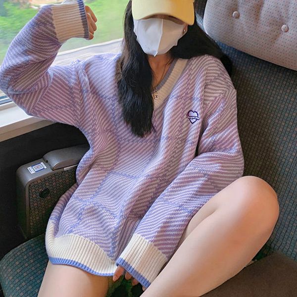 women's sweaters purple soft female mesh jumper with cleavage v. girls lazy autumn chic kawaii korean pullover sweet ladies h1ug, White;black
women's sweaters purple soft female mesh jumper with cleavage v. girls lazy autumn chic kawaii korean pullover sweet ladies h1ug, White;black