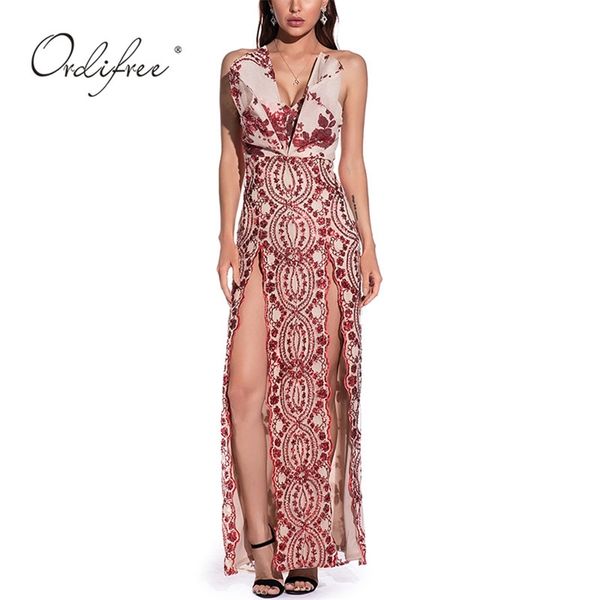 summer women maxi party dress backless nigh club wear red sequin high slit long 210513, Black;gray
summer women maxi party dress backless nigh club wear red sequin high slit long 210513, Black;gray