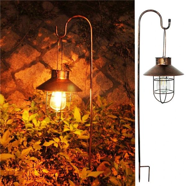 outdoor solar wrought iron tungsten light bulb disc hanging lamp garden terrace decoration edison retro lantern - gold s
outdoor solar wrought iron tungsten light bulb disc hanging lamp garden terrace decoration edison retro lantern - gold s