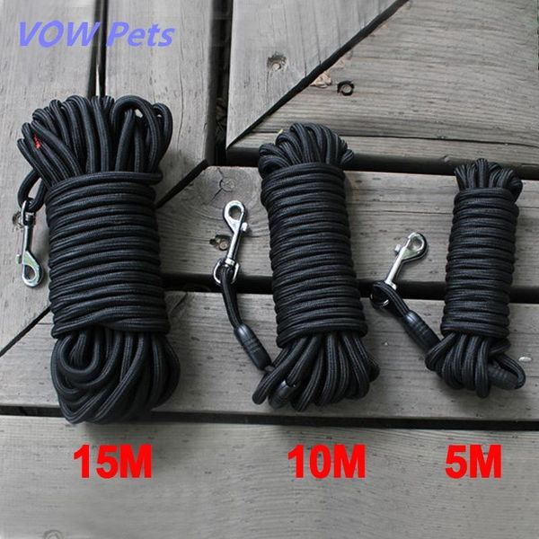 dog leash nylon long tracking round rope outdoor walking training pet lead leashes for small medium large dogs 5m/10m/15m vow collars &
dog leash nylon long tracking round rope outdoor walking training pet lead leashes for small medium large dogs 5m/10m/15m vow collars &