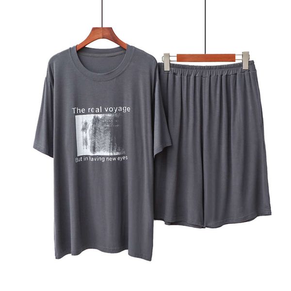 pajamas men gray modal pak summer new nightwear short mouw 2 stuks sleep set intimate lingerie casual home clothing, Black;brown
pajamas men gray modal pak summer new nightwear short mouw 2 stuks sleep set intimate lingerie casual home clothing, Black;brown