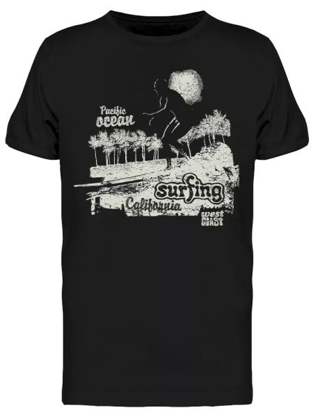 retro california surfing pacific tee men's -image by shutterstock, White;black
retro california surfing pacific tee men's -image by shutterstock, White;black