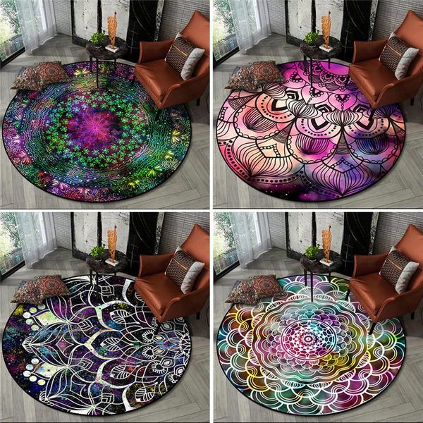 carpets color printing round carpet mandala lotus floor mat living room decorative non-slip bedroom bath mats rug
carpets color printing round carpet mandala lotus floor mat living room decorative non-slip bedroom bath mats rug