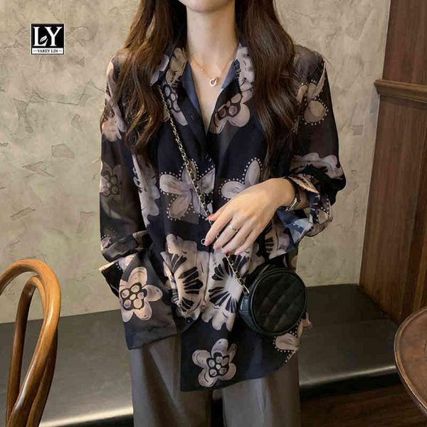 shorts summer autumn women loose floral print shirt korean style long sleeve thin oversized ladies casual blouses, White;black
shorts summer autumn women loose floral print shirt korean style long sleeve thin oversized ladies casual blouses, White;black