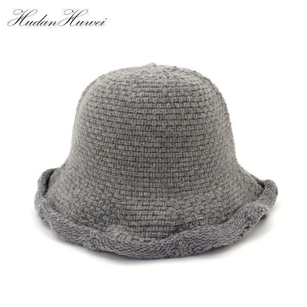 autumn winter lady wool knitted up brim solid colour hats for women woolen fedoras cap panama snm025 wide, Blue;gray
autumn winter lady wool knitted up brim solid colour hats for women woolen fedoras cap panama snm025 wide, Blue;gray