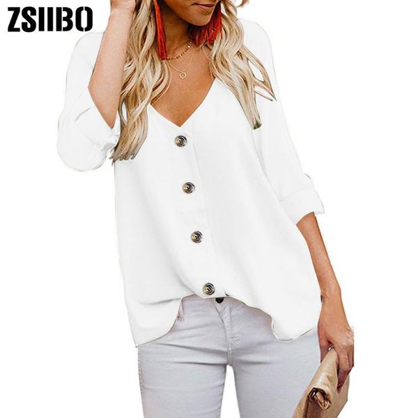 autumn women button blouse down v neck long sleeve loose casual white chiffon shirts blouses plus size clothing women's &
autumn women button blouse down v neck long sleeve loose casual white chiffon shirts blouses plus size clothing women's &