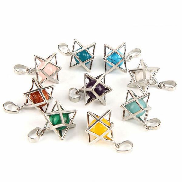 natural stone charm fashion alloy pendant european american melkaba pentacle reiki healing necklace amethyst rose quartz crystal round bead, Silver
natural stone charm fashion alloy pendant european american melkaba pentacle reiki healing necklace amethyst rose quartz crystal round bead, Silver
