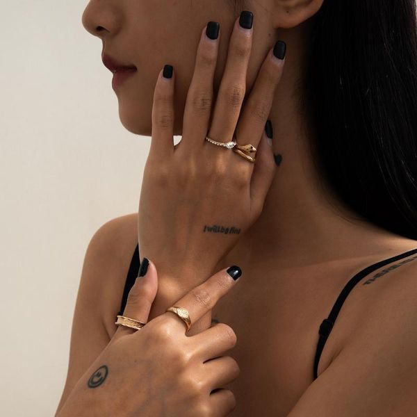 wedding rings vintage gold color rhinestone snake set for women boho knuckle finger ring female fashion jewelry accessories 2021, Slivery;golden
wedding rings vintage gold color rhinestone snake set for women boho knuckle finger ring female fashion jewelry accessories 2021, Slivery;golden
