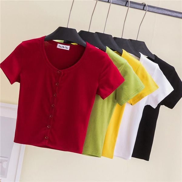 women's t-shirt 2021 summer crop women solid cotton o-neck casual lady tees fashion tshirt female clothing t shirt tee, White
women's t-shirt 2021 summer crop women solid cotton o-neck casual lady tees fashion tshirt female clothing t shirt tee, White