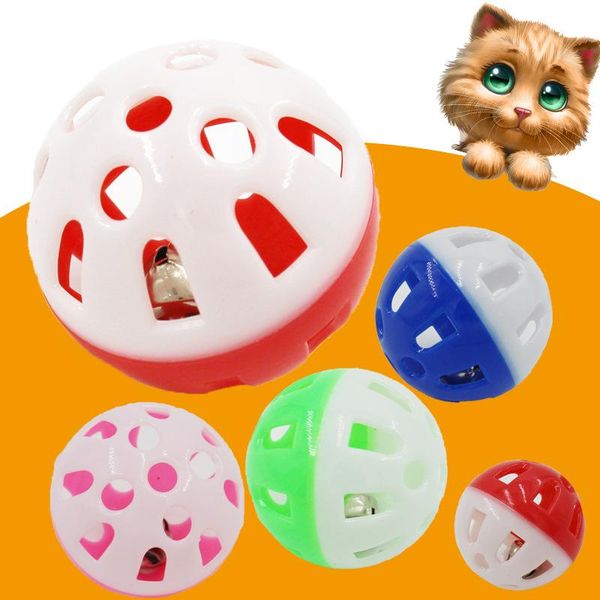 cat toys toy ball plastic small pet sound hollow out round colorful playing with bell products
cat toys toy ball plastic small pet sound hollow out round colorful playing with bell products