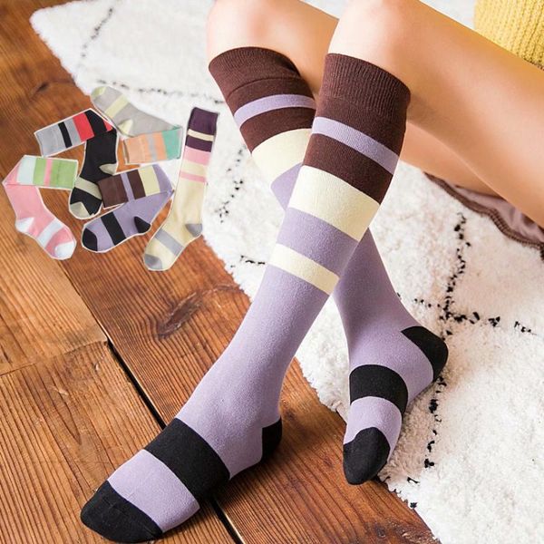 calf high socks lavender purple green stripes knee-length long tube women's fashion pure cotton personality fun candy color & hosiery, Black;white
calf high socks lavender purple green stripes knee-length long tube women's fashion pure cotton personality fun candy color & hosiery, Black;white